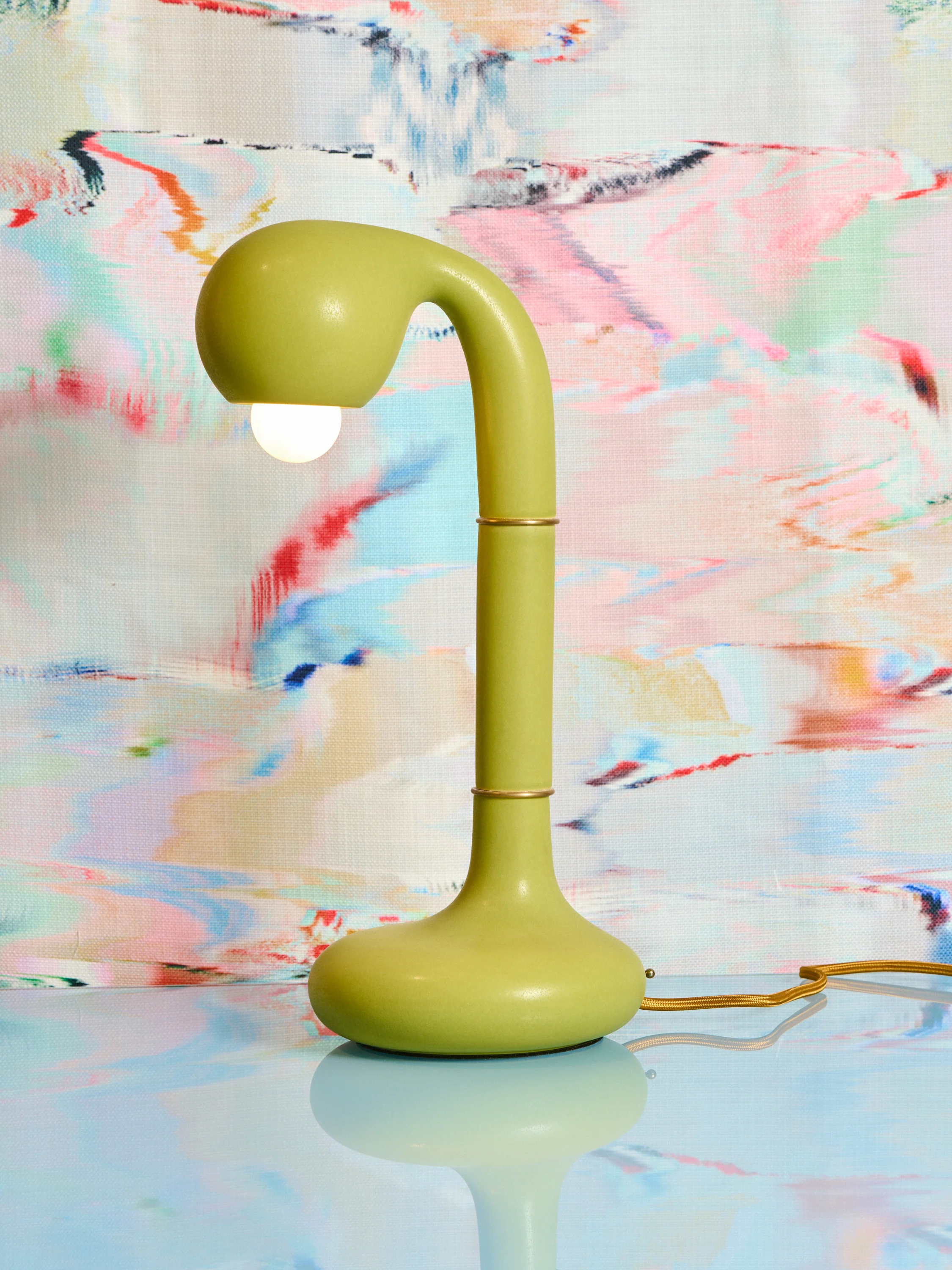 Ceramic Tall Table Lamp - Image 3