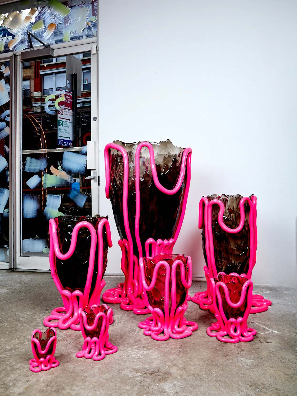 3XL Indian Summer Vessel in Hot Pink - Image 4