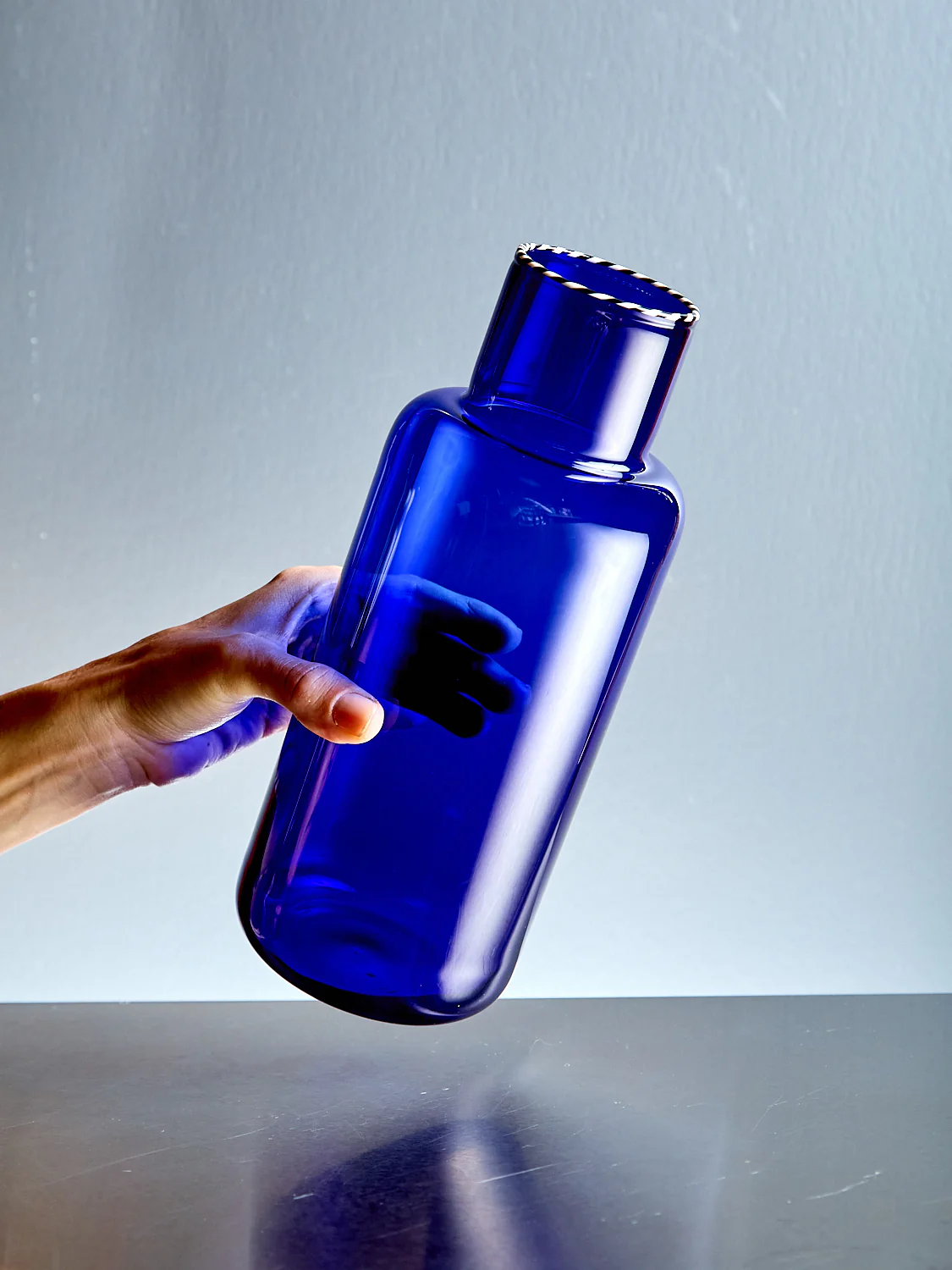 Large Glass Carafe - Image 2
