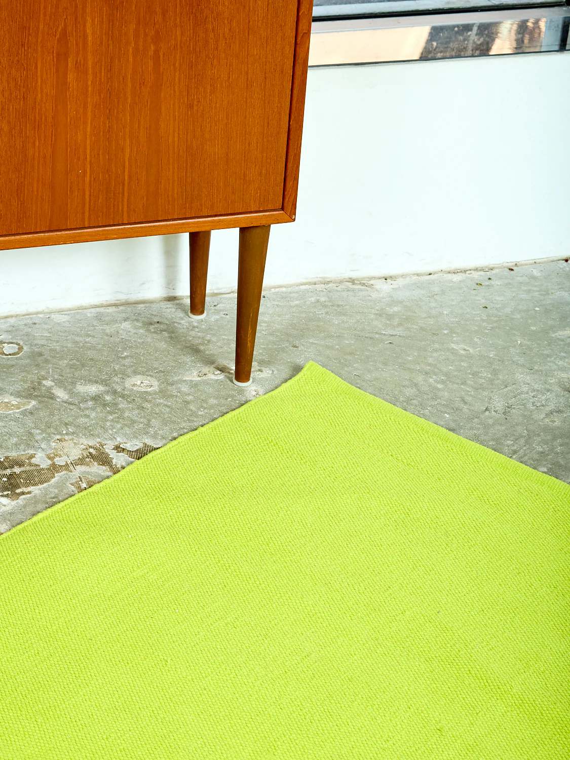 Olive Oil Cotton Rug - Image 3