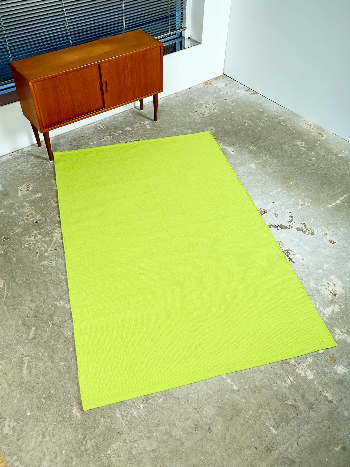 Olive Oil Cotton Rug - Image 6