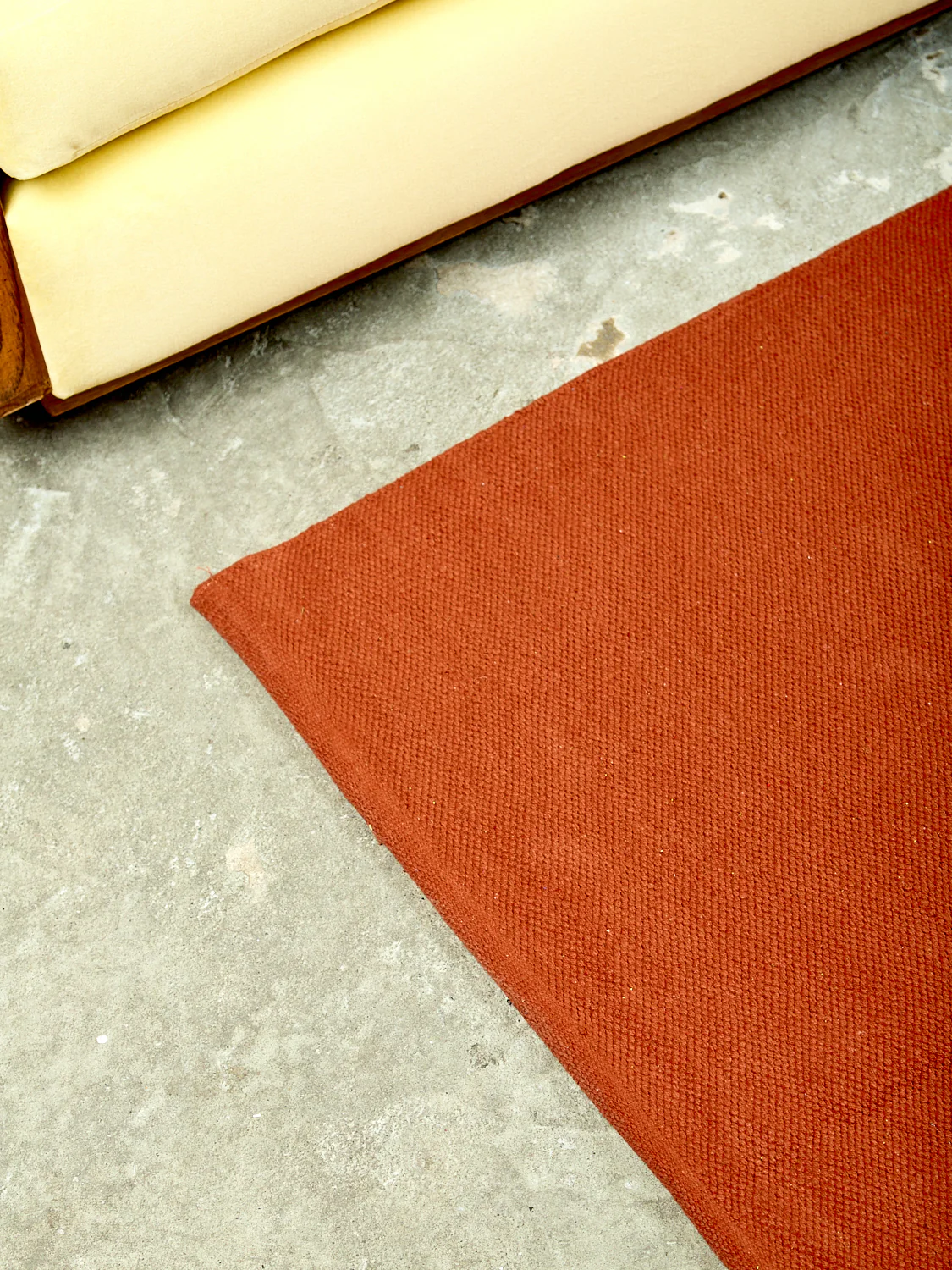 Chocolate Cotton Rug - Image 4