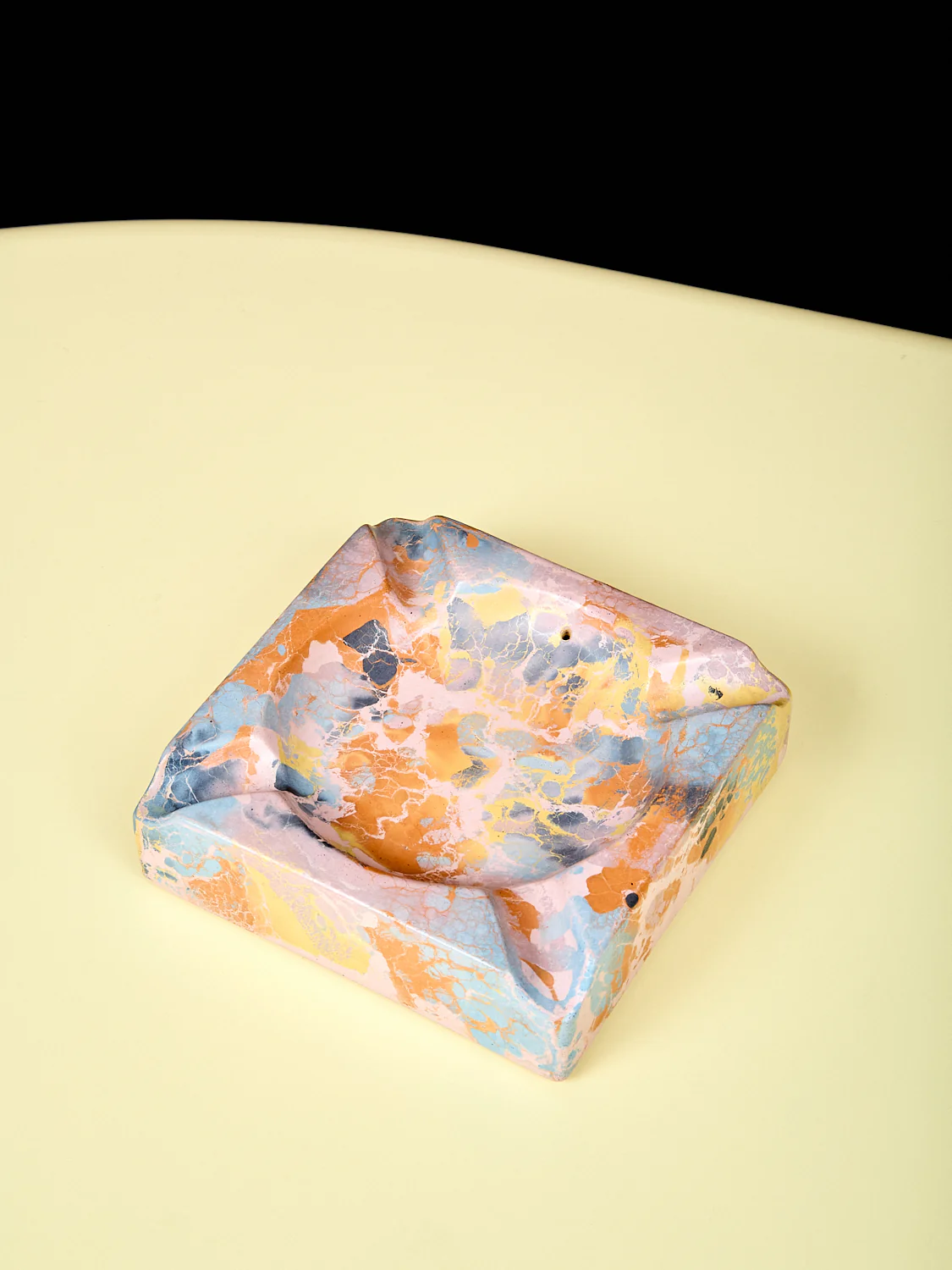 Concrete Ashtray and Incense Holder - Image 3