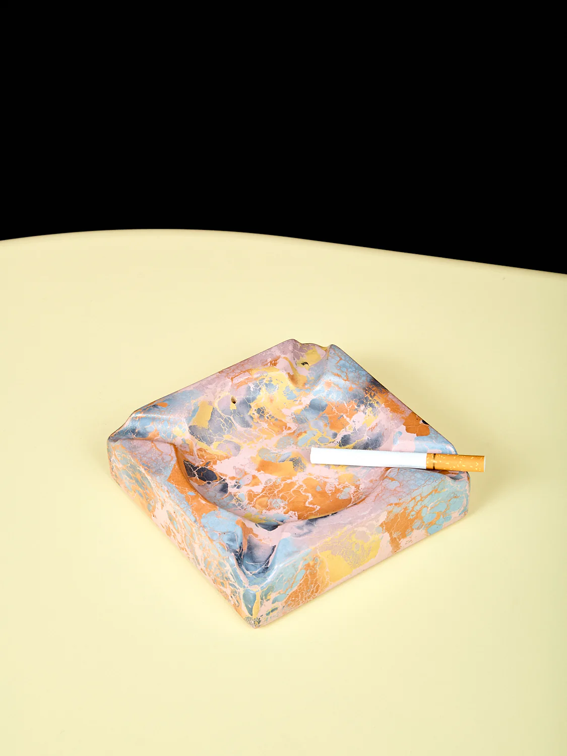 Concrete Ashtray and Incense Holder - Image 4