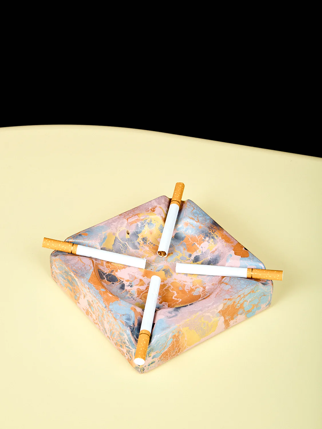 Concrete Ashtray and Incense Holder - Image 5