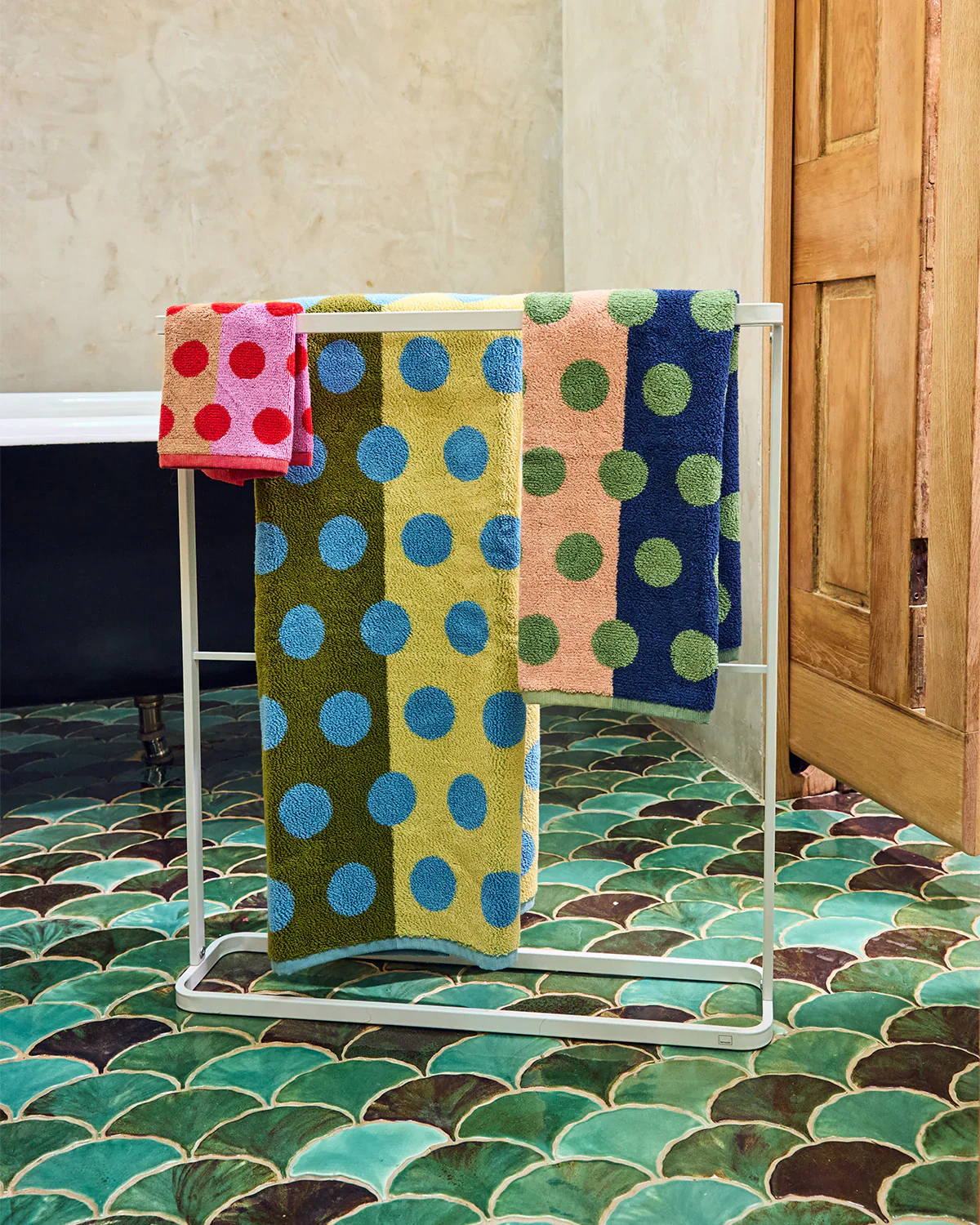 Dot Bath and Hand Towels - Image 5