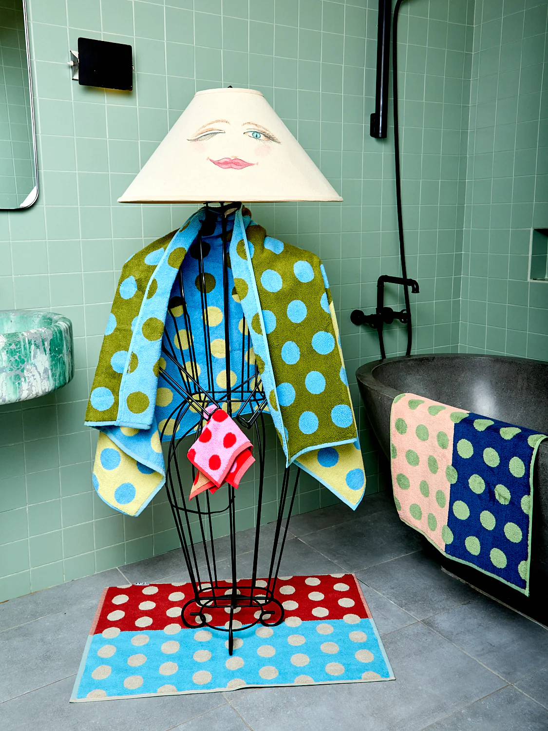 Dot Bath and Hand Towels - Image 6