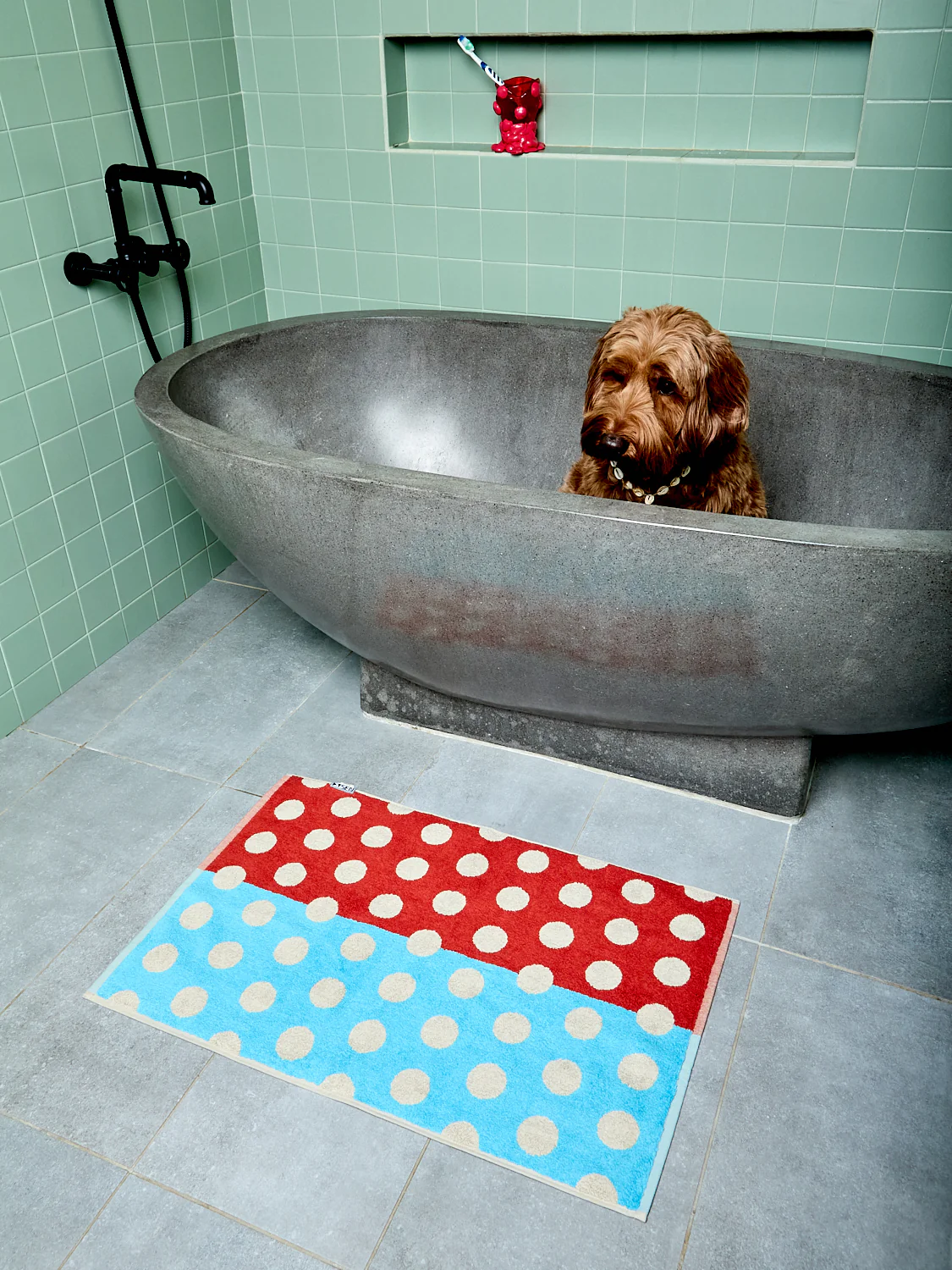 Pearl Dot Bath Mat - Image 4