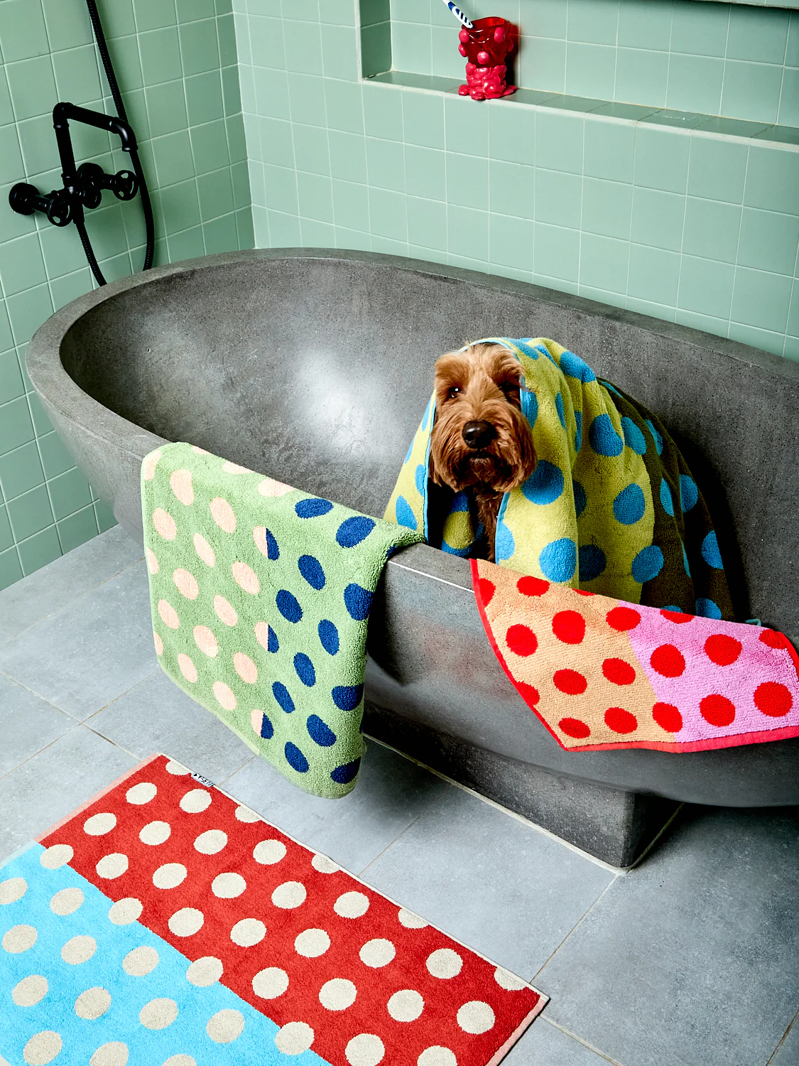 Pearl Dot Bath Mat - Image 5