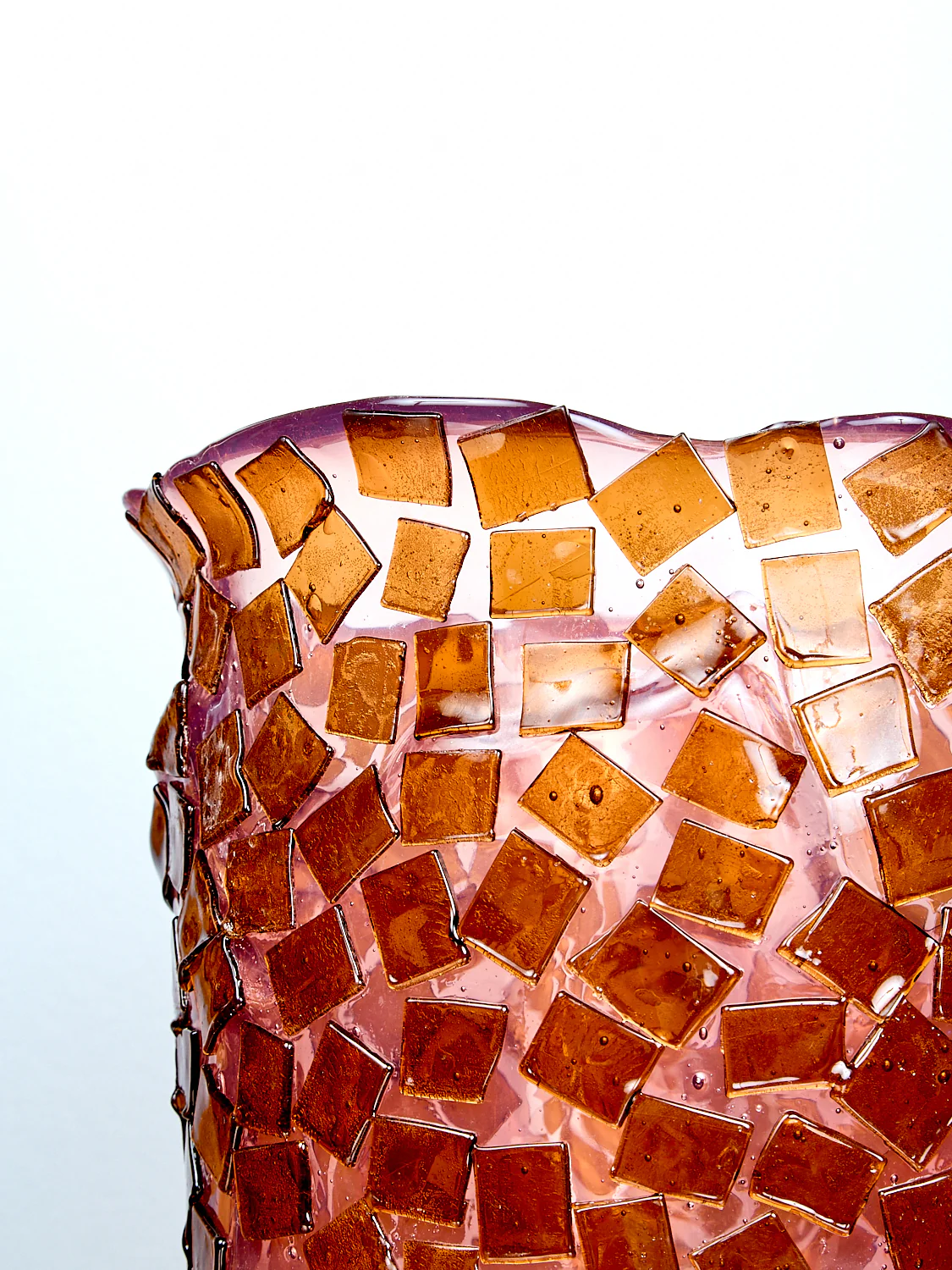 Rock Vessel in Pink Amber - Image 3