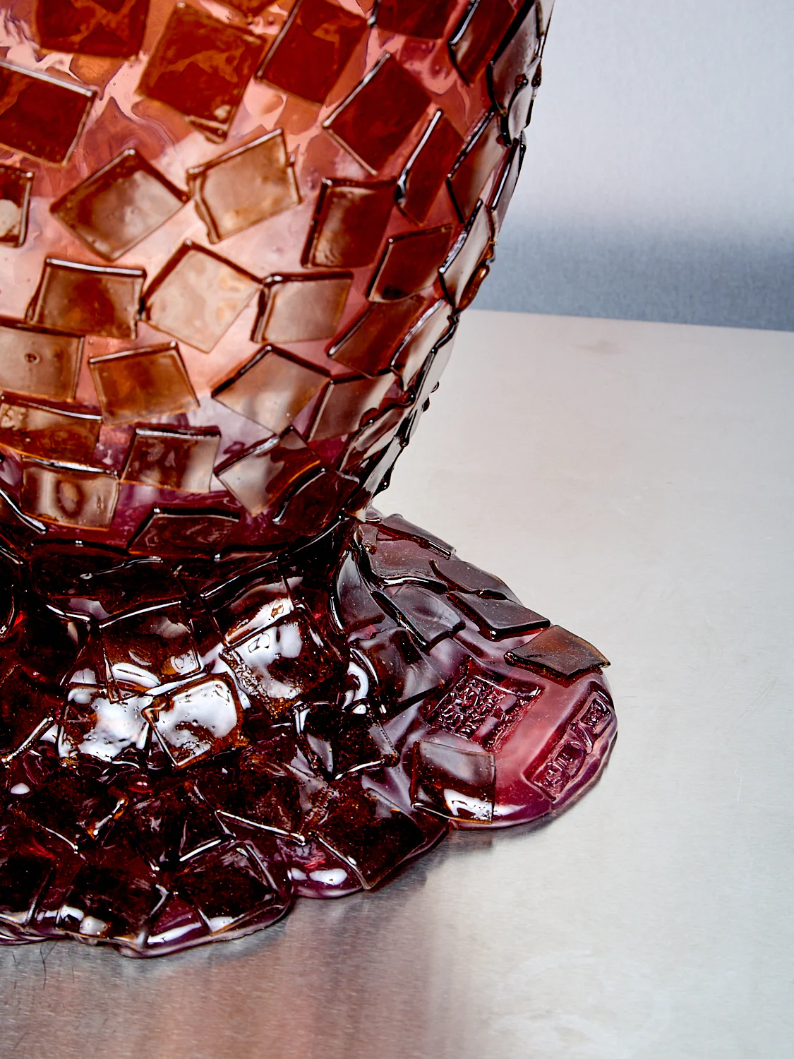 Rock Vessel in Pink Amber - Image 4