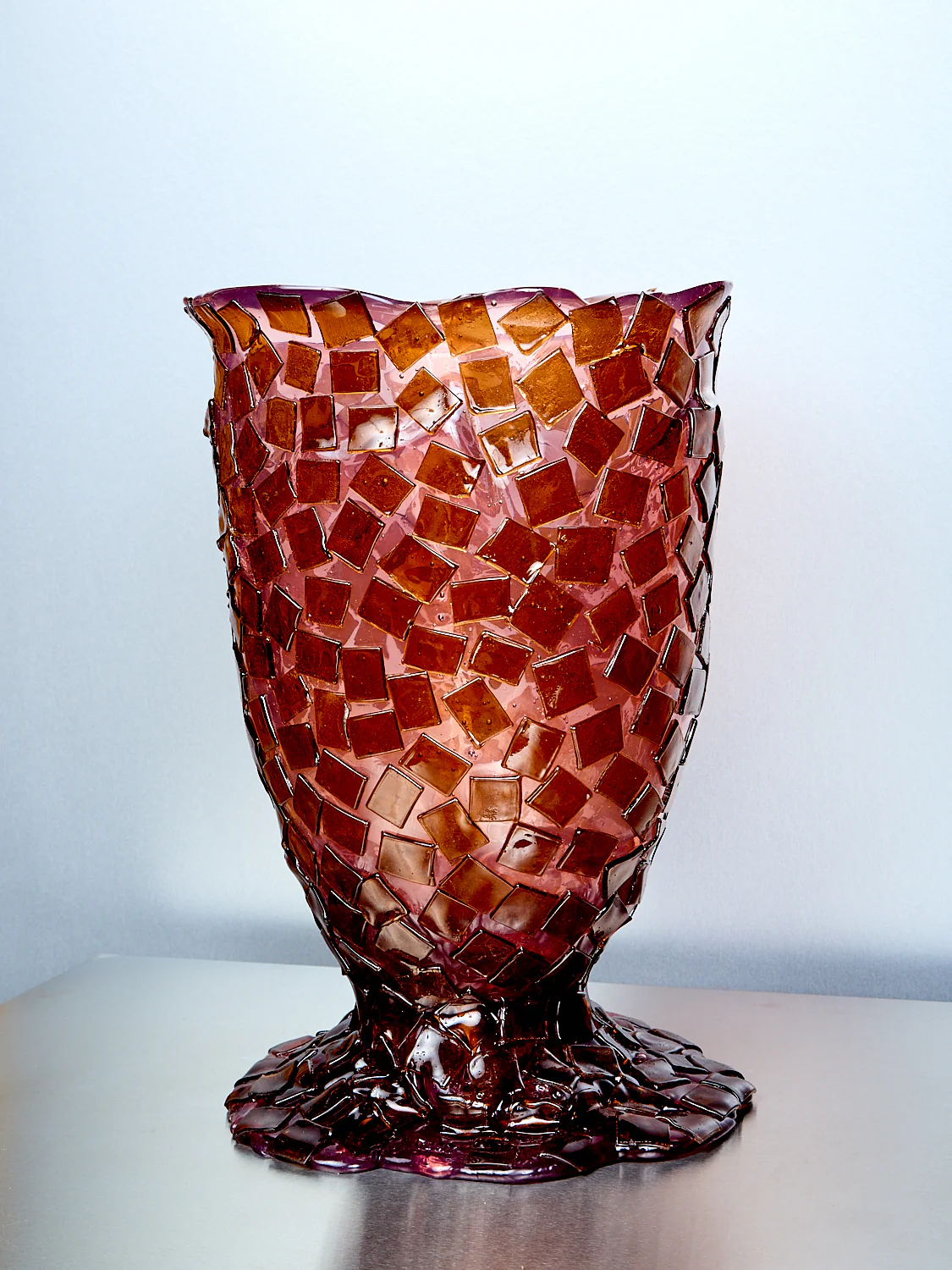Rock Vessel in Pink Amber - Image 7
