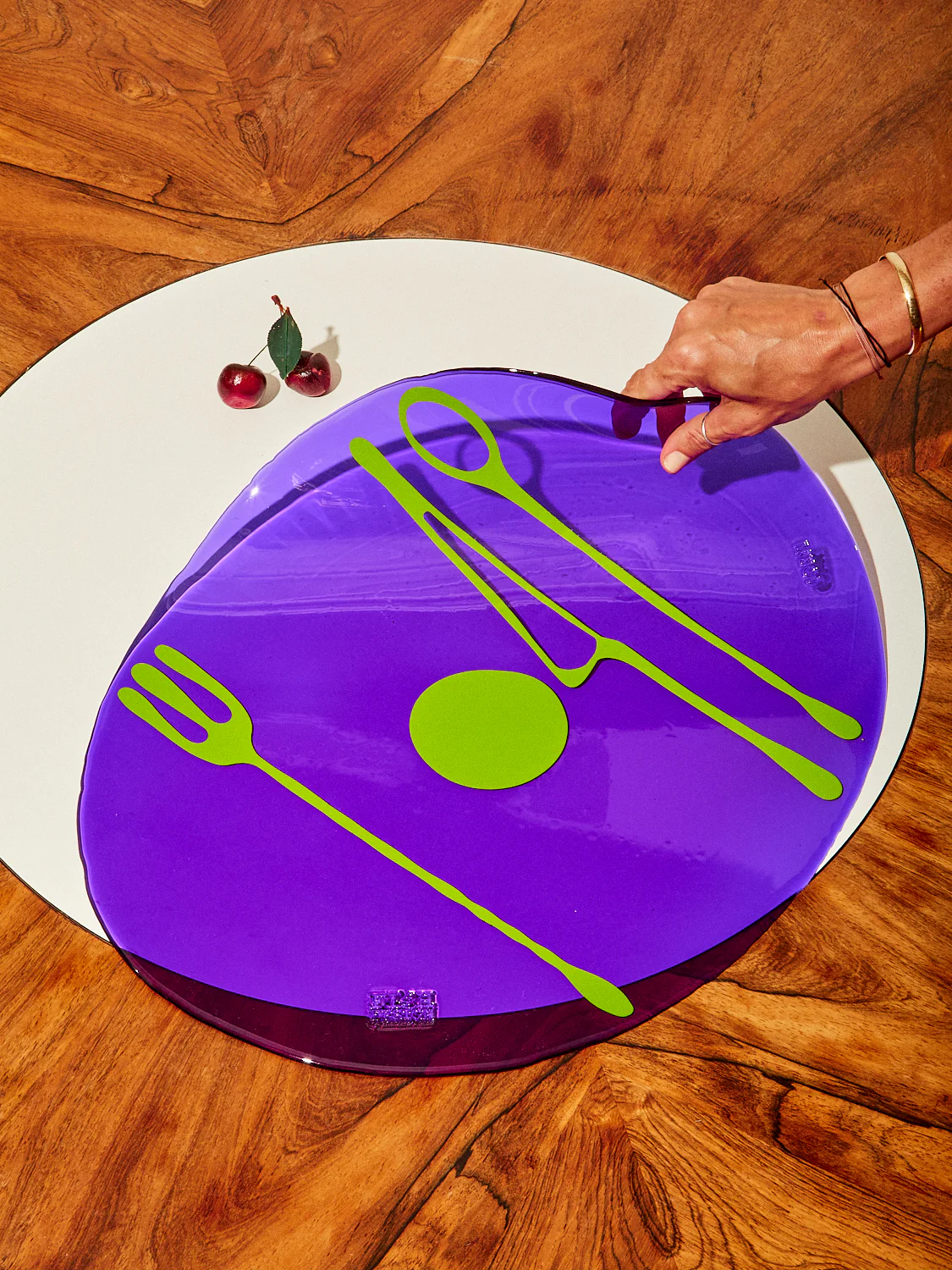 Transparent Table-Mates Placemat Fruit Collection - Image 9