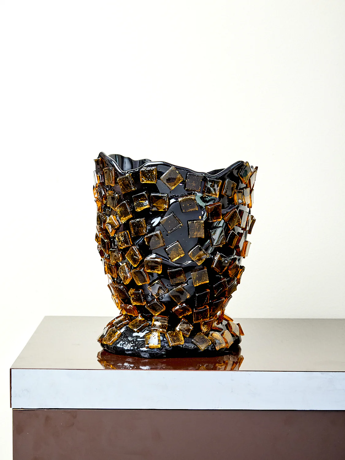 Rock Vessel in Black Amber - Image 8