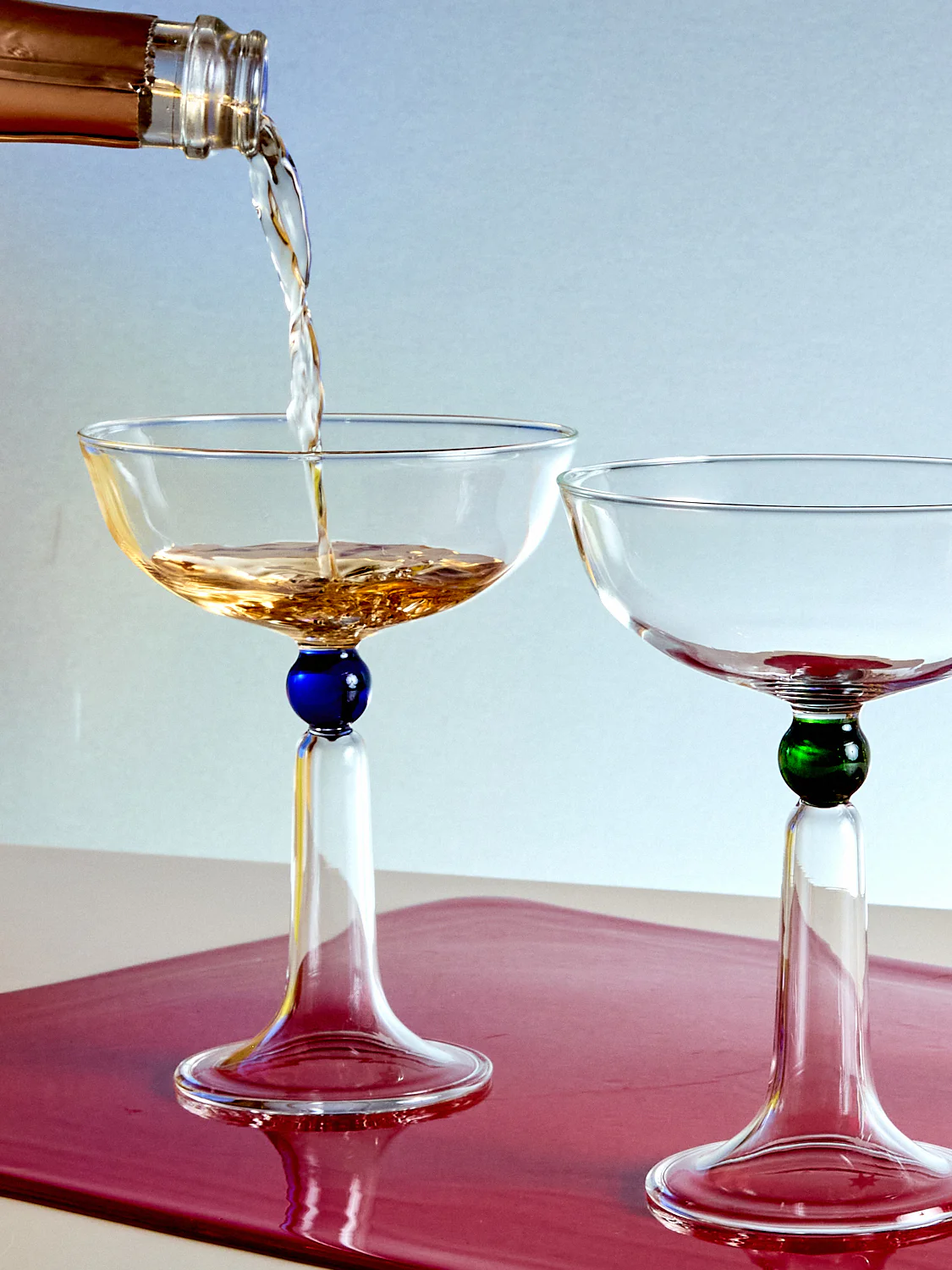 Set of 4 Tassel Coupes - Image 2