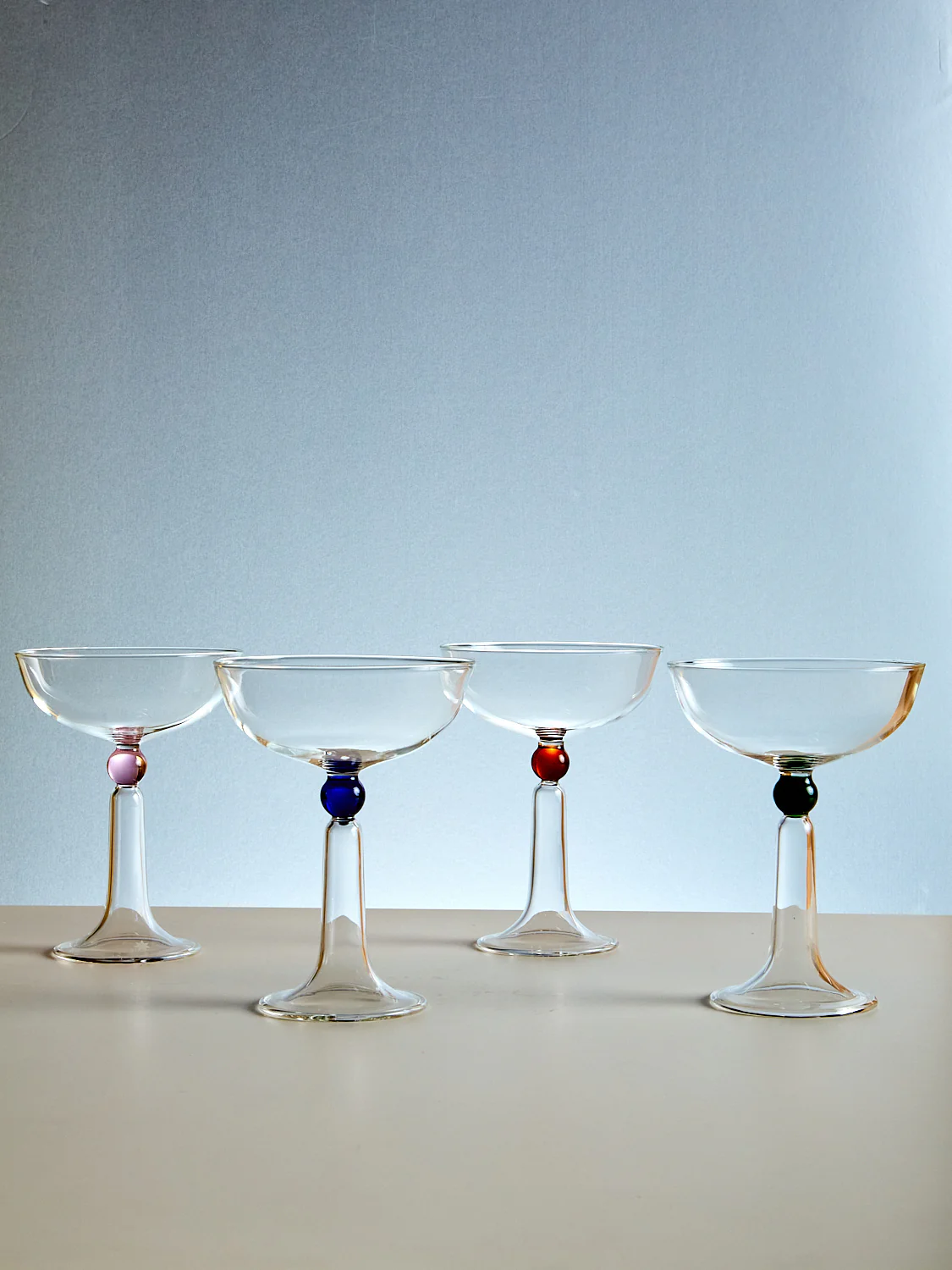 Set of 4 Tassel Coupes - Image 5
