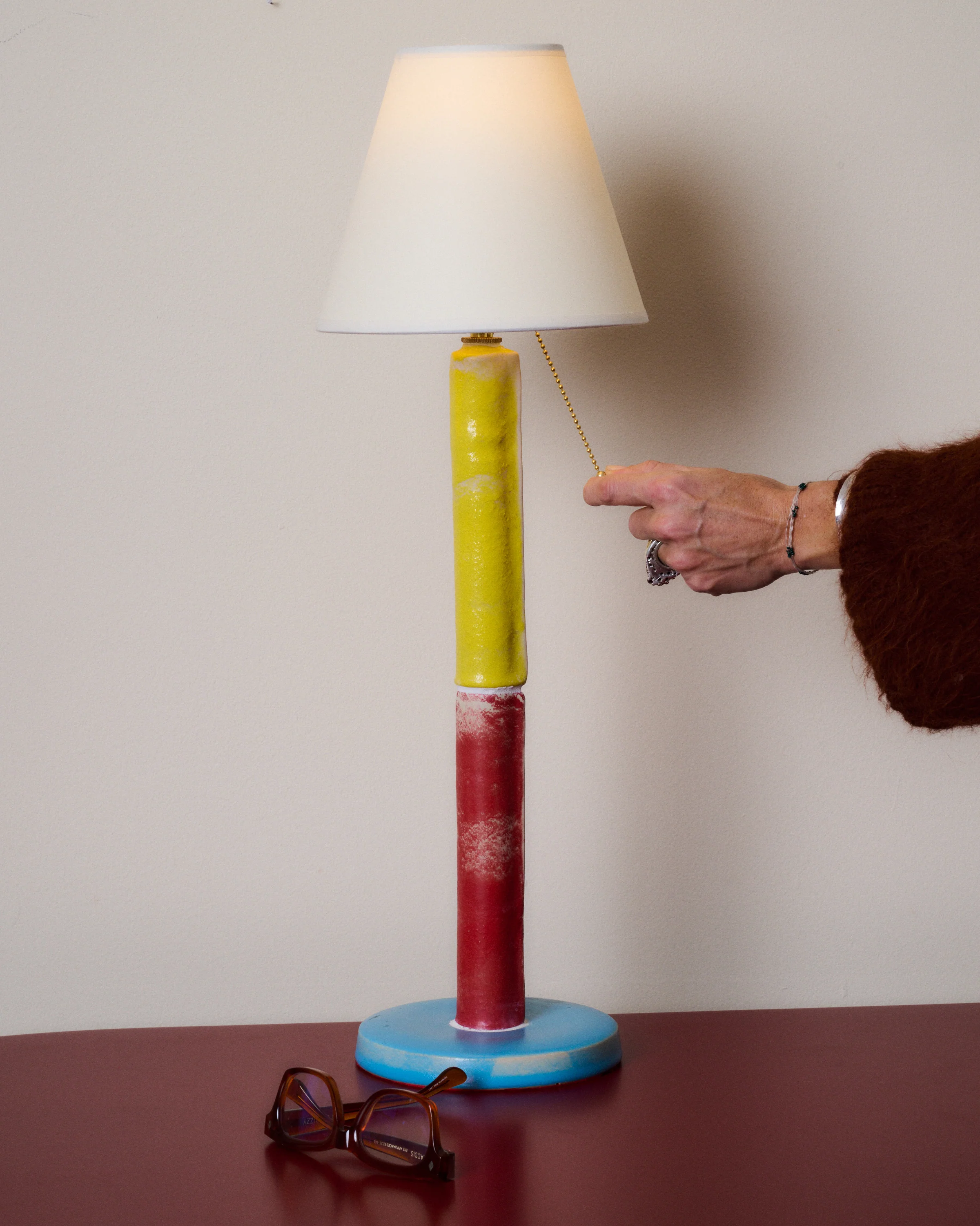 Stoneware Lamp
