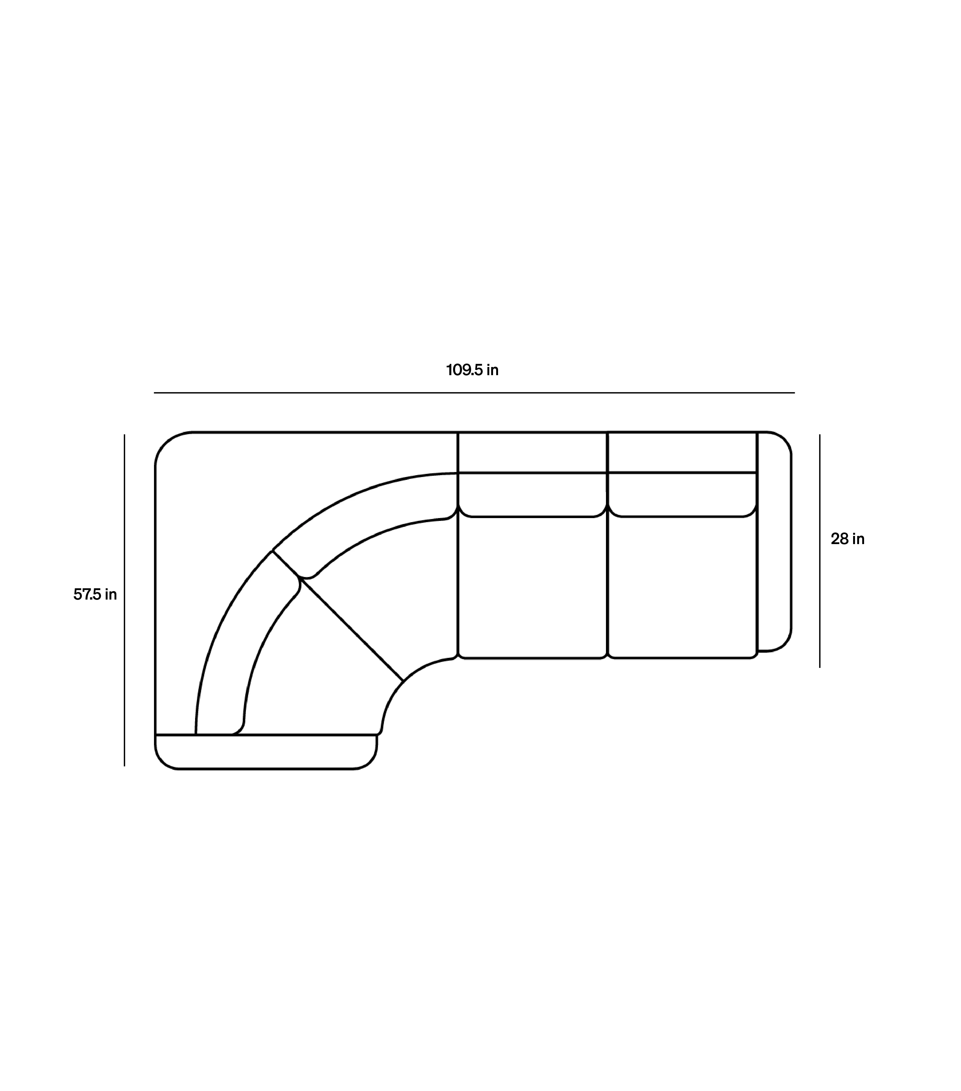 T4 Modular Corner Sofa - Image 7