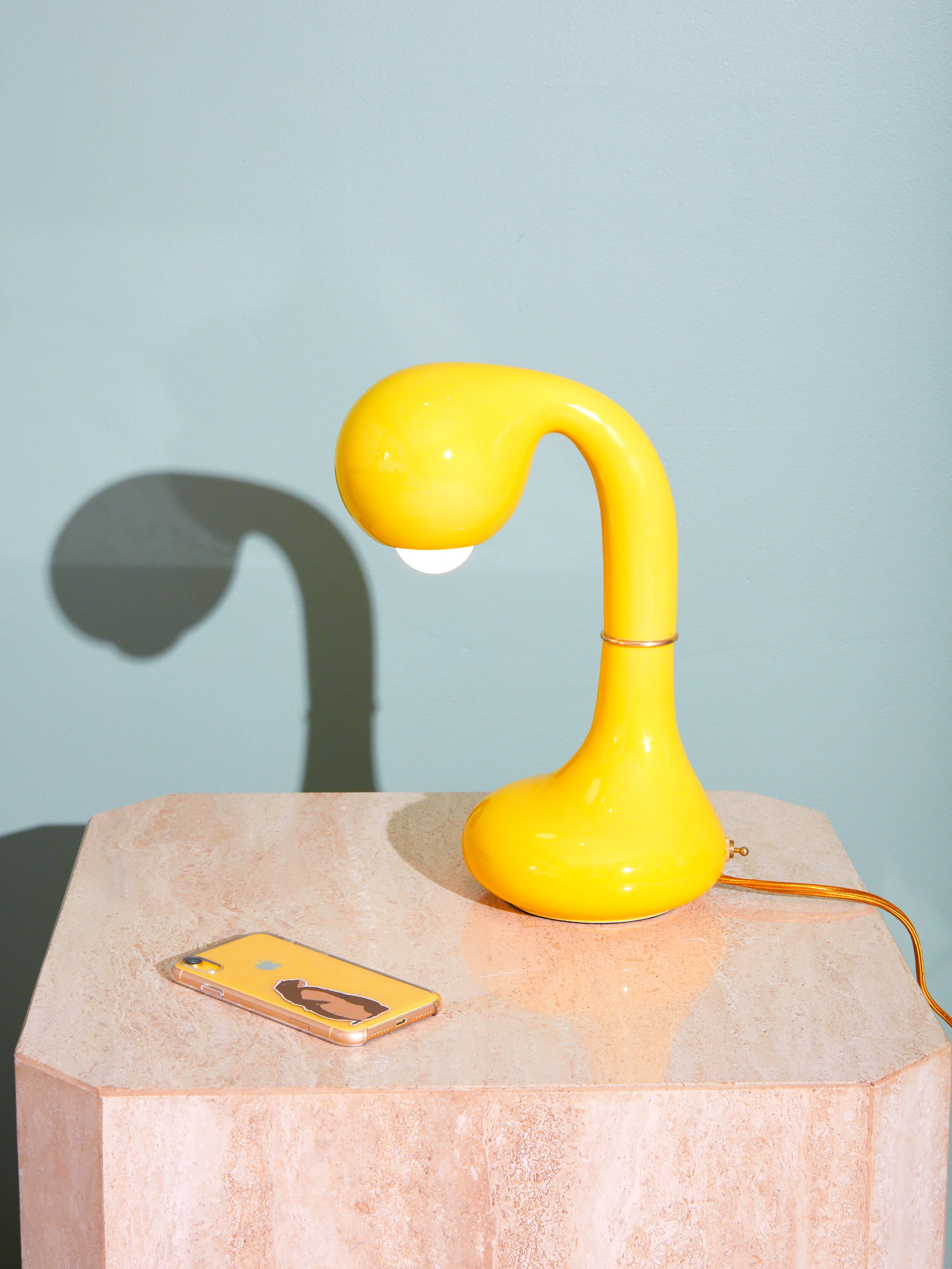 Short Ceramic Table Lamp - Image 6
