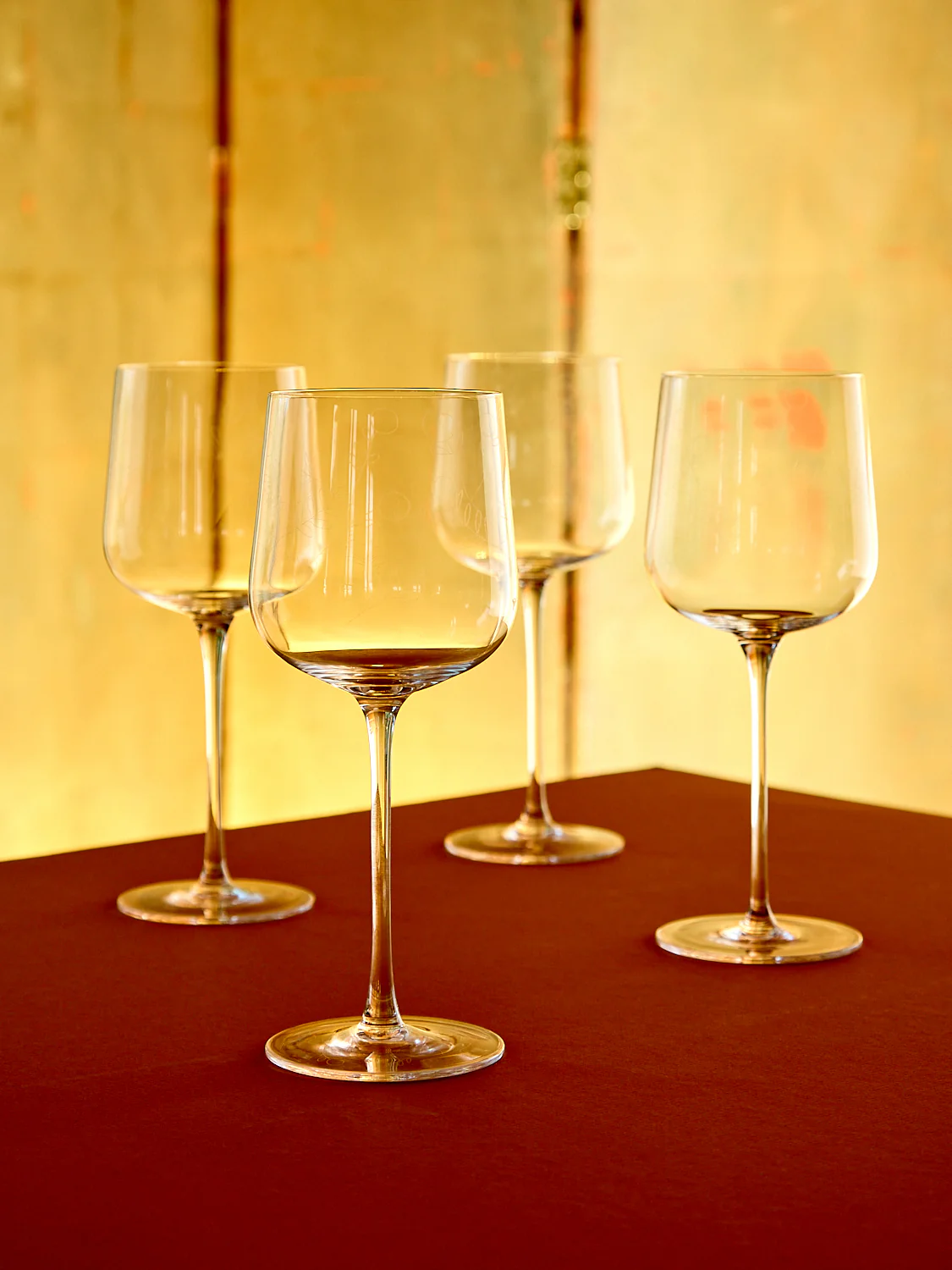 Set of 4 Wine Glasses - Image 9